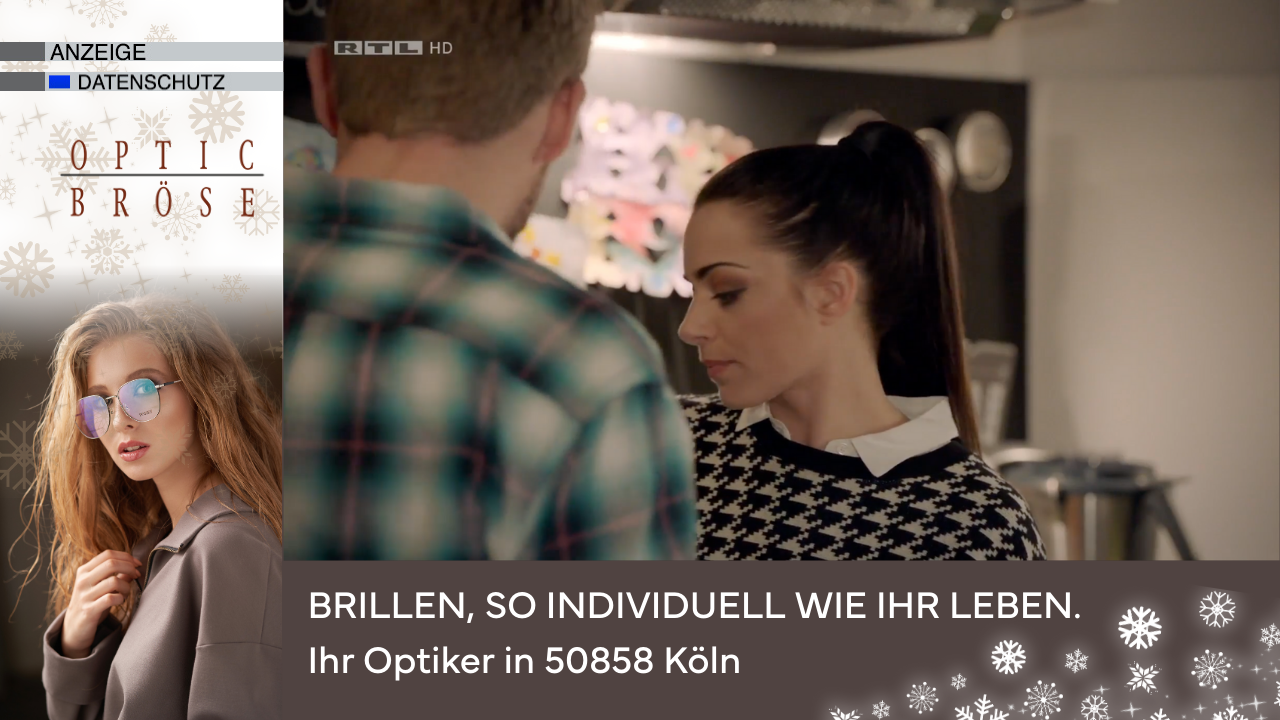 Saisonale Produkte bewerben mit addressable TV Fernsehwerbung Banner Beispiel von Zielgenau TV