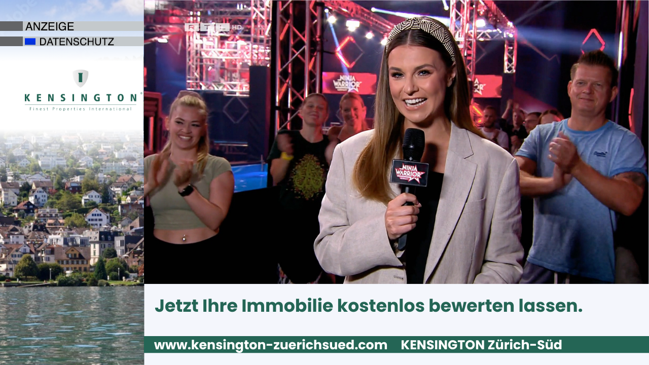 Addressable TV Beispiel Immobilienmakler Fernsehwerbung in der Region